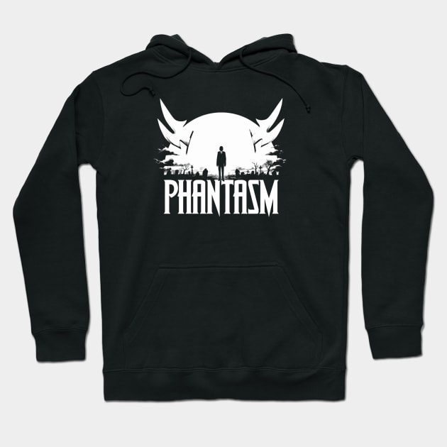 Phantasm (Black Print) Hoodie by Miskatonic Designs